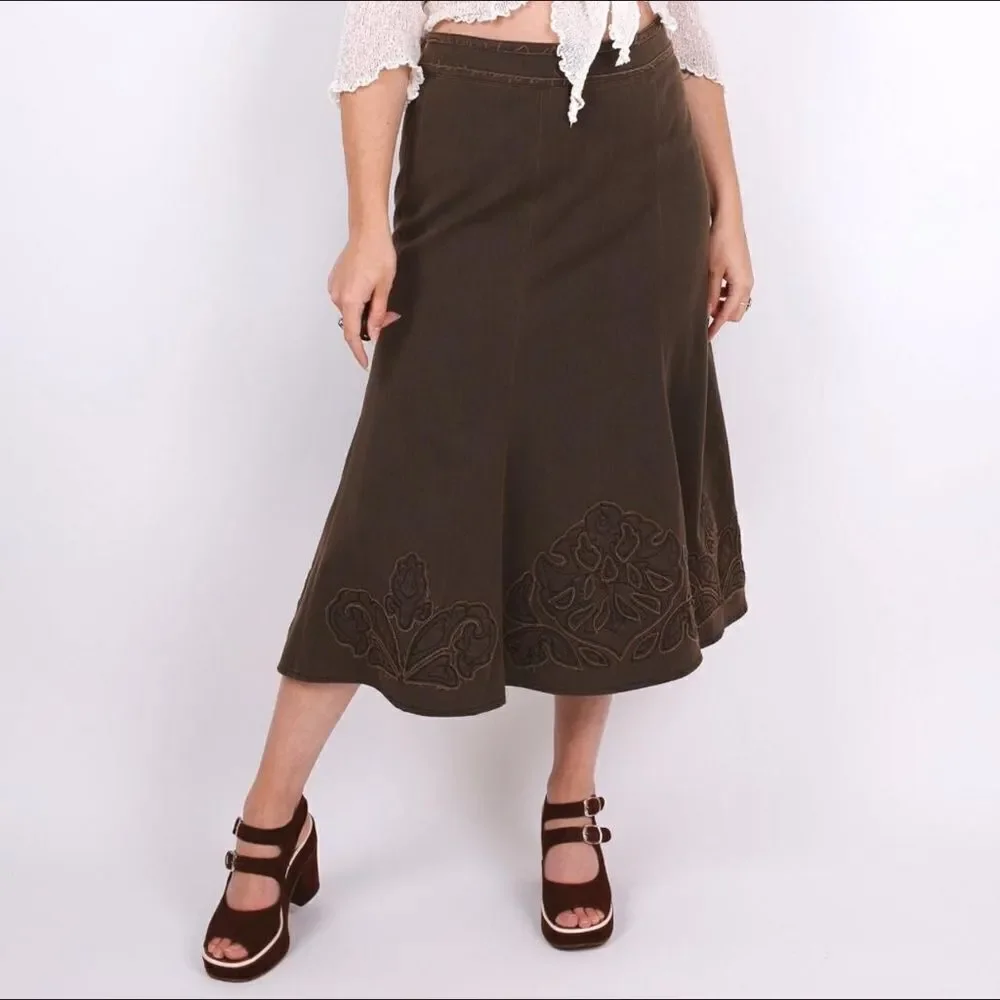 Cabi Vintage Inspired A Line Skirt. Sz 4 With 29
